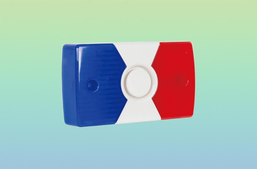 Two color audible and visual alarm
