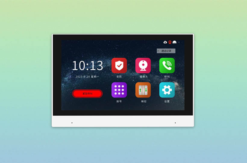 IoT visual intercom indoor unit